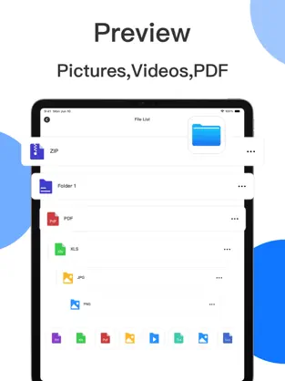 ExZip iOS document workflow preview